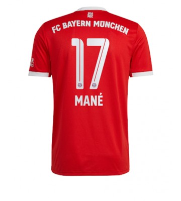 Bayern Munich Sadio Mane #17 Hjemmedrakt 2022-23 Kortermet